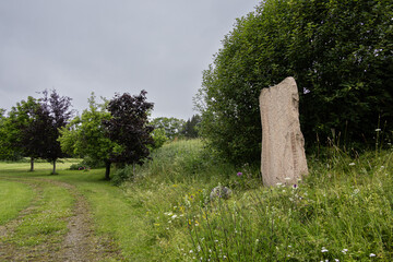 runestone from 11th century in Gavle, G&auml;vle,  Sweden