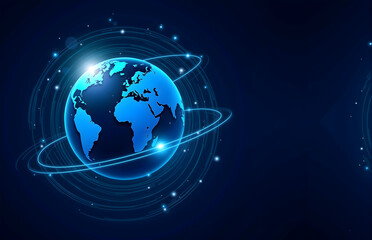 Fototapeta premium Tech - Sense Earth