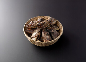 Dried pollack head, traditional food ingredient