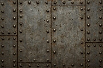 Fototapeta premium Aged metal with stains and oxidation marks