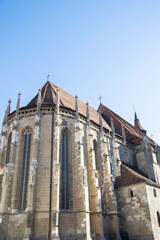 Black church in Romania 
