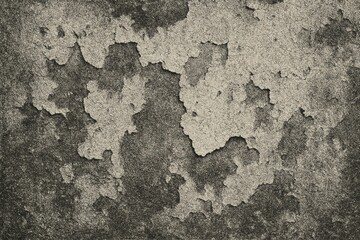 Weathered steel with patina and oxidation