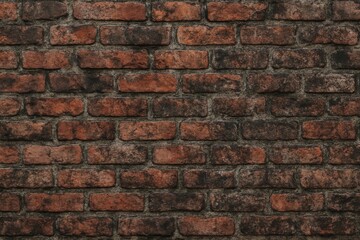 Obraz premium Old graffiti-covered brick surface