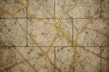 Obraz premium Elegant marble stone with gold veins