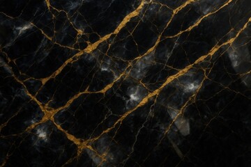 Naklejka premium Elegant marble stone with gold veins
