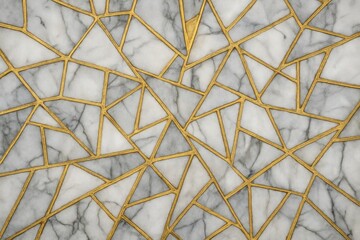 Luxury cracked marble with dramatic contrast