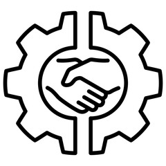 Relationships Line Icon