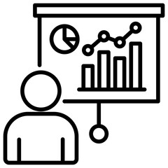 Statistics Line Icon
