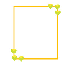 flower frame decoration