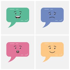 Expressive Speech Bubbles : Communicating Emotions