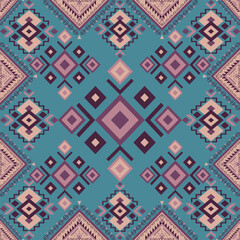 Geometric Ethnic pattern,
Native American tribal fabric, tile, carpet, vector,
illustration design, on background, Pattern fabric pixel, design for background, clothing, decorative, drapery, cloth
