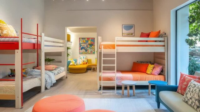 Childrens furniture showroom display