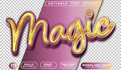  Magic Spell Wizard Enchantment Fantasy Mystical Editable Vector Text File