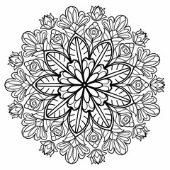 Fototapeta premium Mandala Pattern Designs