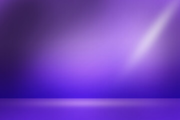 Purple Studio Backdrop: A smooth, gradient purple backdrop with a subtle spotlight effect, perfect for showcasing products or creating a moody atmosphere. 