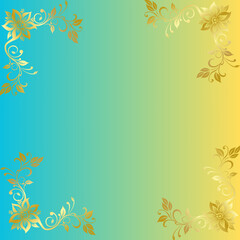 Elegant Floral Ornament A Touch of Gold on Gradient Background for 23.jpg