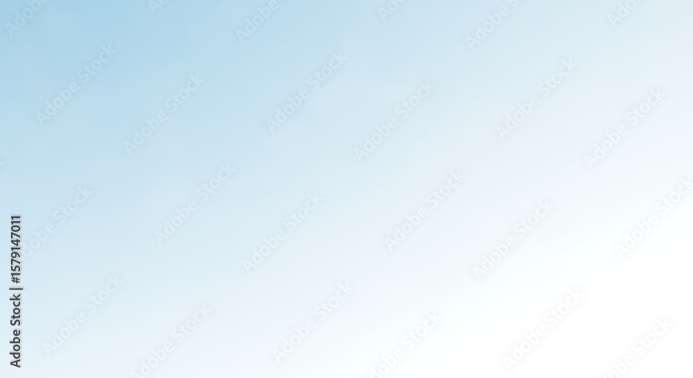 Poster a smooth and subtle gradient background transitioning from light blue to pure white, providing a cle