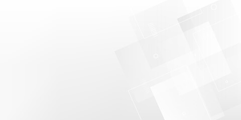 Abstract white background with rectangular pattern and artistic dynamic triangle line decoration