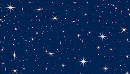 Night sky filled with stars