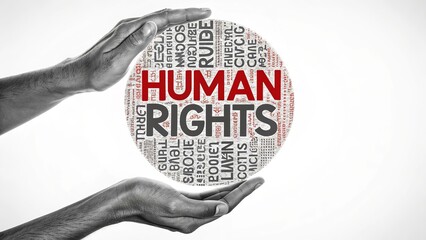 World Day for International Justice, Powerful awareness illustration depicting justice and global social equality theme