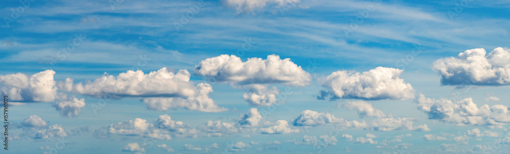 Wall mural sky with clouds. cloudy skyscape background. cloudscape sky background. cloud in the sky. background