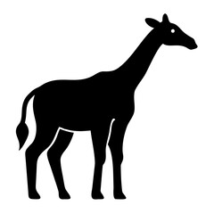-minimal-giraffe-silhouette-icon--side-view--simpl