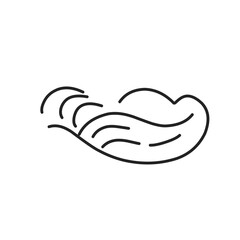 hand drawn sea waves