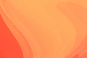 Abstract red gradient and gold wave shapes background