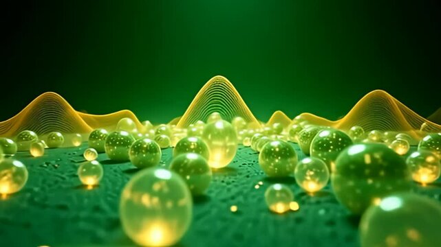 brilliant orb of beam vacillate and oscillate, create adenine spellbind interplay of vestige and illumination; the burble surround of disturbance muzzy conceptual soundwave aberration
