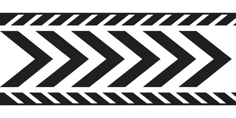 Geometric Arrow Pattern Seamless Vector Design for Creative Projects - Graphic Element with Directional Symbolism