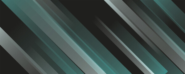 Obraz premium Modern Green Turquoise Grey black Line Abstract Background for Presentation Design Template. Suit for corporate, business, wedding, and beauty contest.