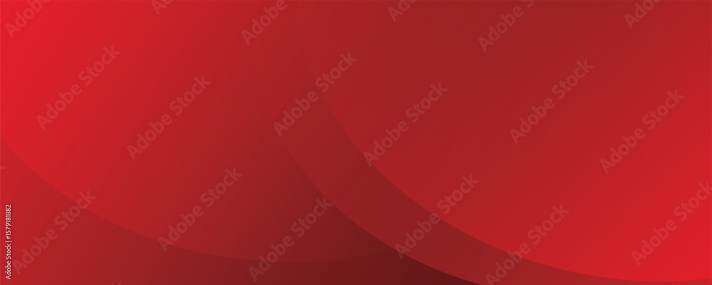 Poster red abstract background. dynamic shapes composition