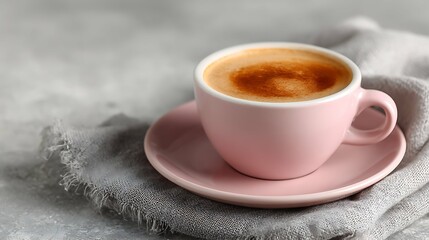 cup of coffee, pink
