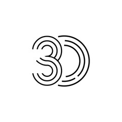 30th year celebration birthday logo design