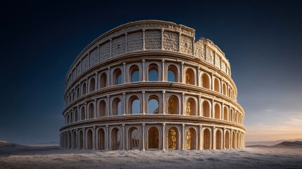 Lifesize replica of roman colossus statue for sale