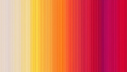 Obraz premium Vertical Rainbow Stripes: A Vibrant Color Spectrum, Abstract Striped Background: Warm Tones Blend