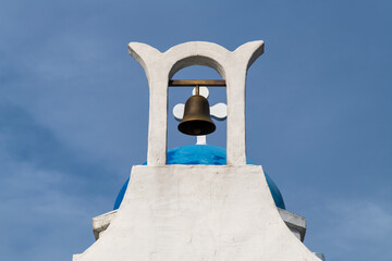 bell hanging in the tower