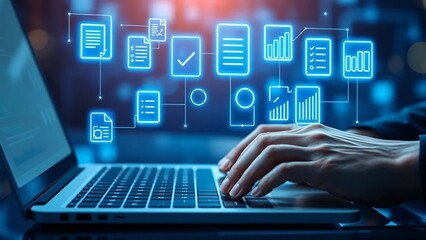 Digital Document Management System with File Sharing and Cloud Technology