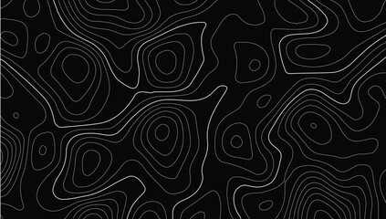 Topography vector background in rustic navigation style, featuring handcrafted topographic lines, explorer-style grid, and natural elevation contours for hiking, outdoor travel, and map-based designs.