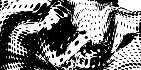 Vector abstract dotted halftone template background. Pop art dotted gradient design element. Grunge halftone textured pattern with dots.