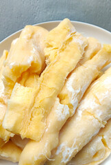 Close-up of Sweet Indonesian Fermented Cassava 