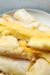 Close up of Sweet Indonesian Fermented Cassava