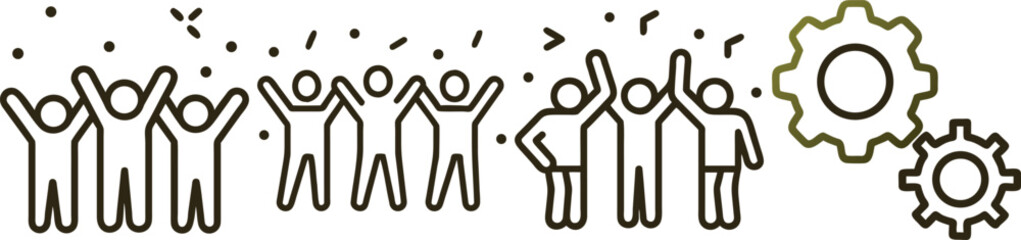 Teamwork, Collaboration, and the Power of Collective Innovation: A Conceptual Illustration