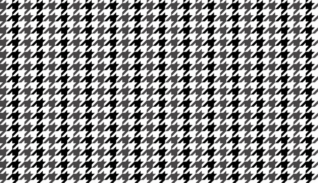 千鳥格子柄 シームレスパターン ベクターイラスト