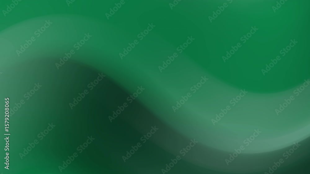 Poster elegant green gradient with subtle wavy lines creates a modern and serene background perfect for gra