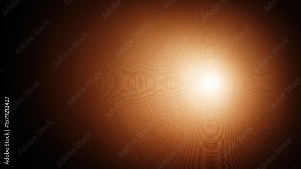 Poster abstract warm glow emanating from the center, creating a soft gradient background effect