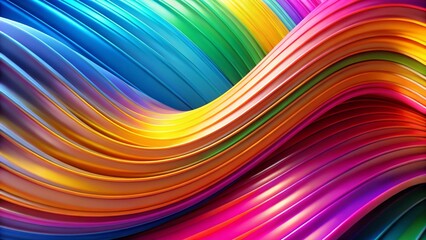 Fototapeta premium abstract colorful background, minimalist arc curve digital background for web, banner, technology, 3d render 