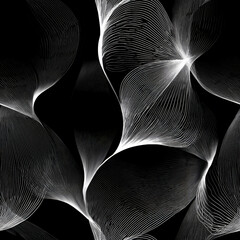 Abstract conical pattern