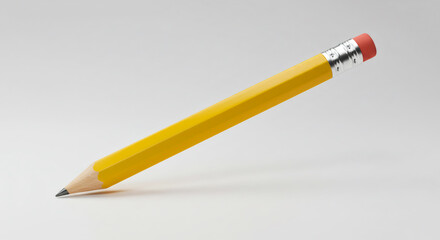 Wood pencil with clipping paths abstract white background 04