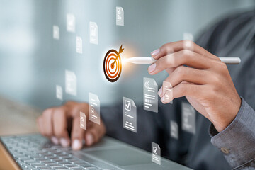 Digital Target Achievement Document Strategy Planning